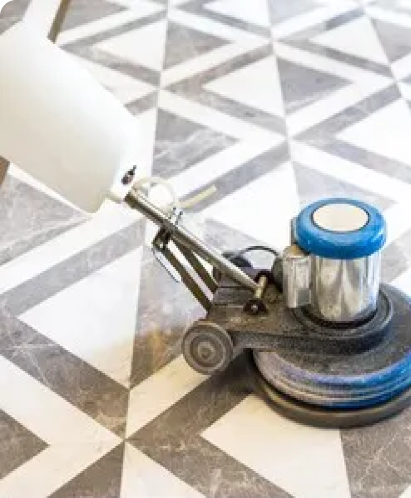 Floor polishing